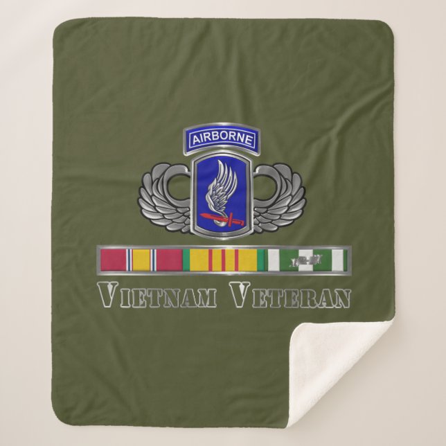 Couverture Sherpa 173e brigade aéroportée Vétéran du Vietnam (Devant)