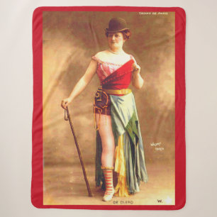 Couverture Sherpa 1890s De Clercq artiste au Casino de Paris