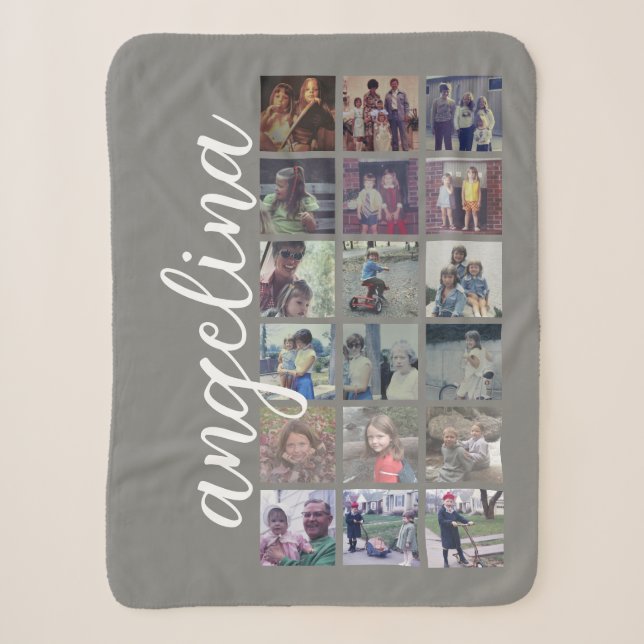 Couverture Sherpa 18 Collage photo avec grand script et neutre (Devant)