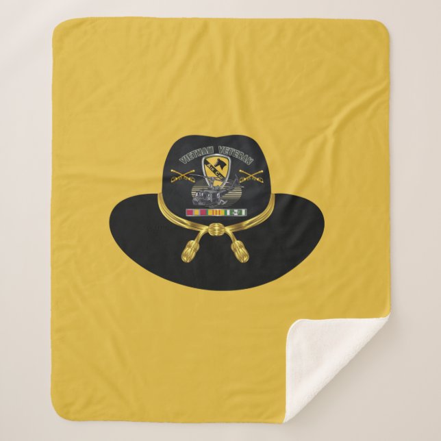 Couverture Sherpa 1ère division de cavalerie Air Cav Vietnam (Devant)