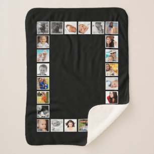 Couverture Sherpa 24 Photo do-it-yourself Collage Personnalisé