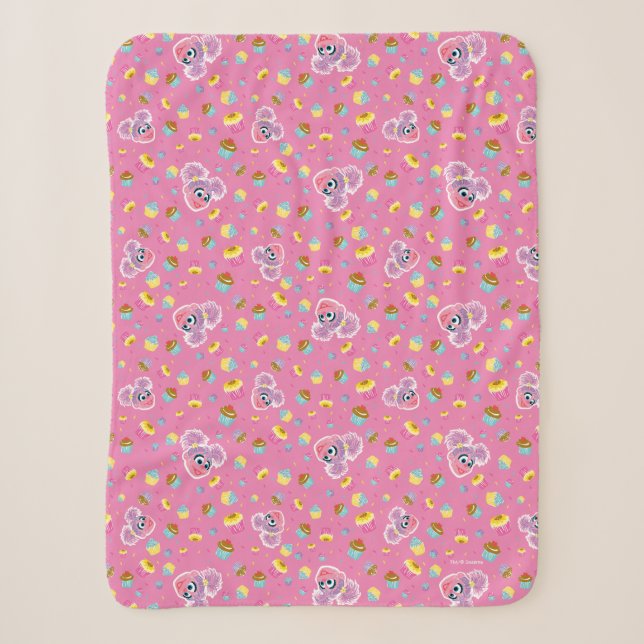 Couverture Sherpa Abby Cadabby Cupcake Motif du Parti (Devant)