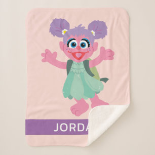 Couverture Sherpa Abby Cadabby Woodland Ajouter Votre Nom