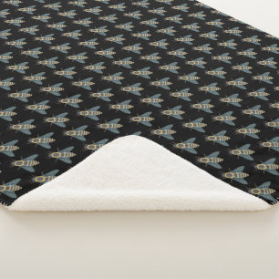 Couverture Sherpa - Abeille domestique (noire)