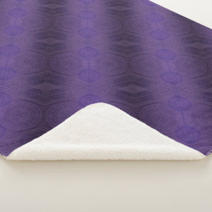 Couverture Sherpa Acceptation   Médaillons de méditation violette