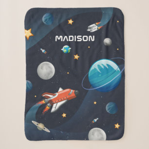 Couverture Sherpa Activité planétaire spatiale personnalisée Galaxie