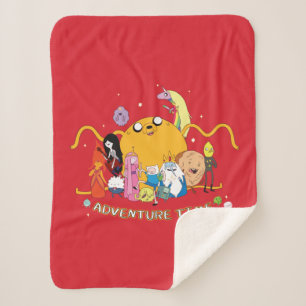 Couverture Sherpa Adventure Time Large Jake Group Graphic