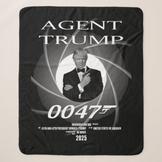 Couverture Sherpa Agent Président Donald Trump Jour d'investiture 47