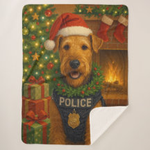 Airedale Terrier Holiday