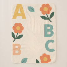 Alphabet letters baby AI art