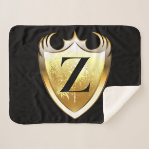 Couverture Sherpa Alphabet majuscule lettre Z