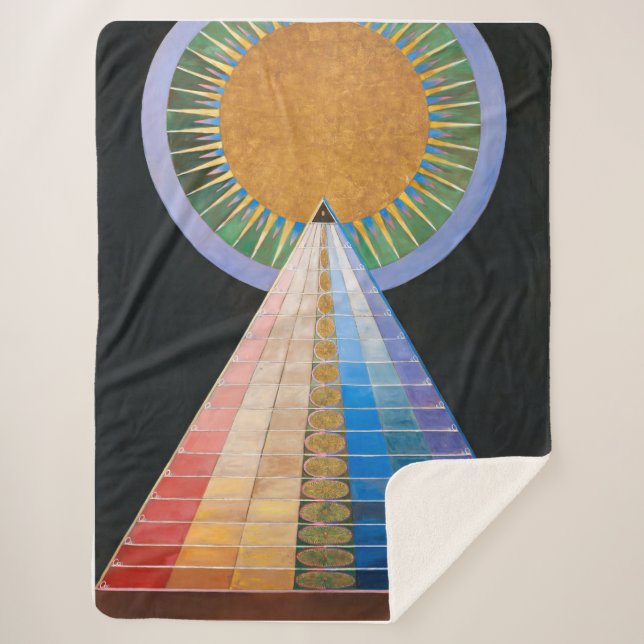 Couverture Sherpa Altartre 1 | Hilma af Klint | (Devant)