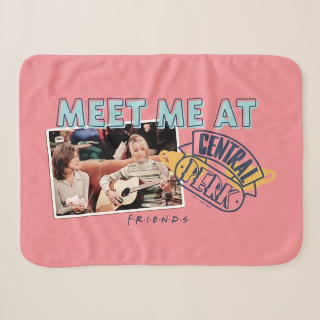 Couverture Sherpa AMIS™ | Me rencontrer à Central Perk (Devant (Horizontal))
