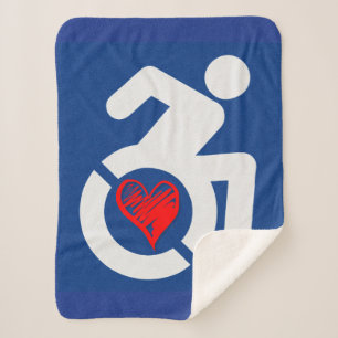 Couverture Sherpa Amour Handicap