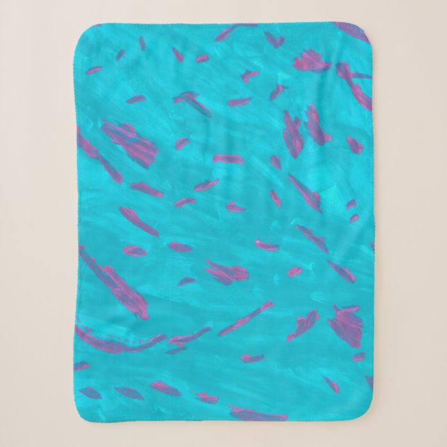 Couverture Sherpa Amusement aquatique Sherpa Blanket (Devant)