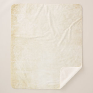 Couverture Sherpa Ancien papier kraft : arrière - plan texturé