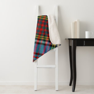 Couverture Sherpa Anderson Clan Tartan (Diagonal)