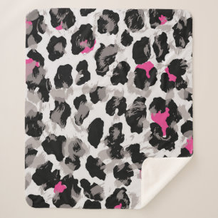 Couverture Sherpa Animal, texture léopard background abstract, afriq