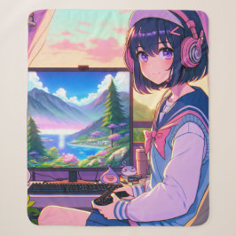 Couverture Sherpa Anime Gamer Girl,