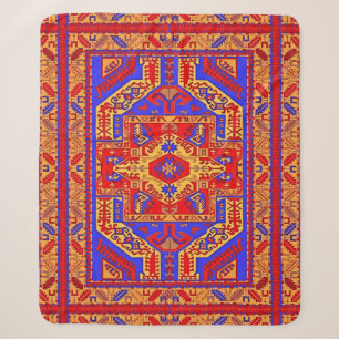 Couverture Sherpa Art populaire arménien Sherpa Blanket