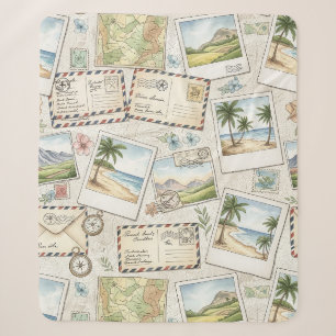 Couverture Sherpa Aventure de la poste aérienne vintage (1)