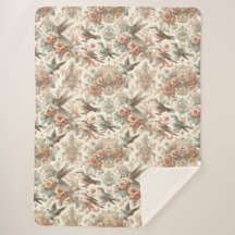 Aviaire victorien : Un jardin pastel