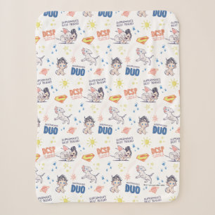 Couverture Sherpa Baby Krypto & Superman Motif