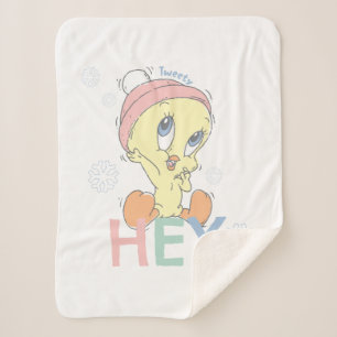 Couverture Sherpa Baby TWEETY™ Hey Snow