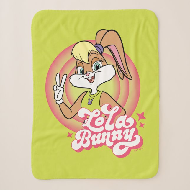 Couverture Sherpa Bagues Lola Retro LOONEY TUNES™ (Devant)