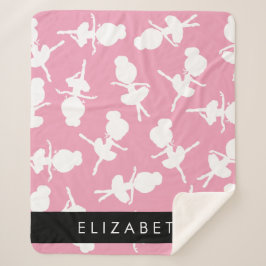 Couverture Sherpa Ballerina Motif, Filles de ballet, Danse, Votre No