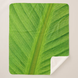 Couverture Sherpa Banana leaf leaf banana fibers