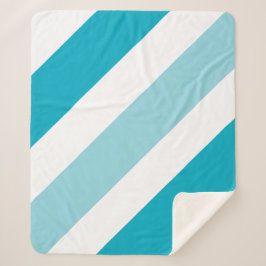 Couverture Sherpa Bande à deux tons