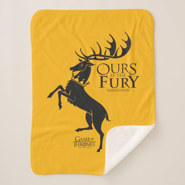 Couverture Sherpa Baratheon Sigil (Devant)