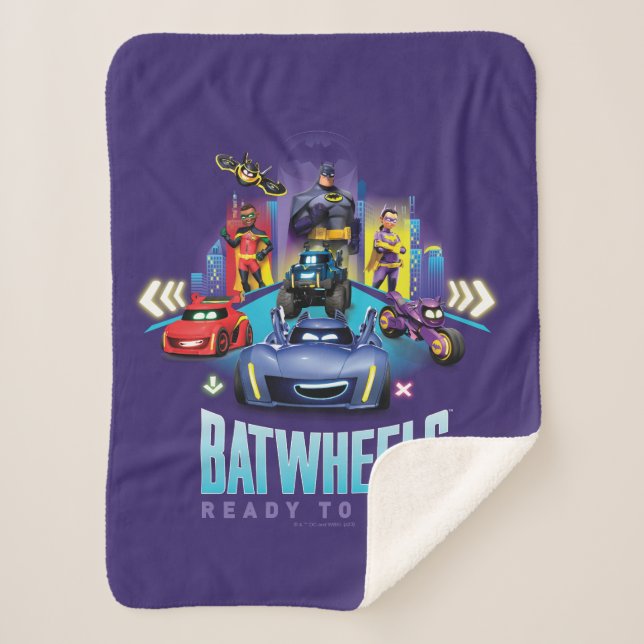 Couverture Sherpa Batwheel™ - Prêt à rouler (Devant)