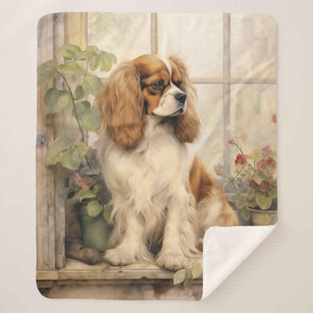 Couverture Sherpa Beau Cavalier Spaniel (Devant)