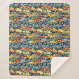 Couverture Sherpa Beau design Abstrait sans couture Motif