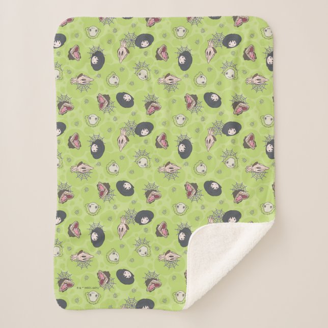 Couverture Sherpa Beetlejus | Cute Chibi Toss Motif (Devant)