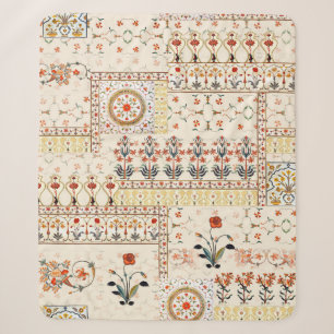 Couverture Sherpa Belle boughole florale sans parfum ethnique