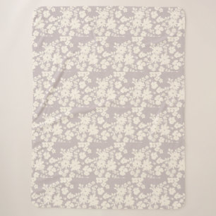 Couverture Sherpa Belles marguerites Motif Couleurs Arrière - plans