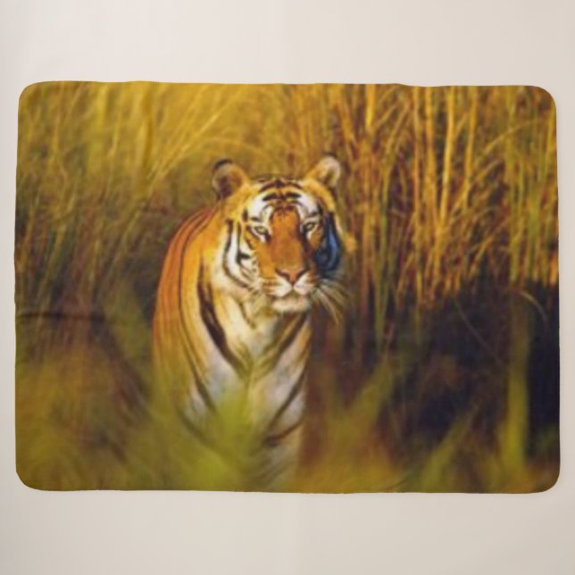 COUVERTURE SHERPA BENGAL TIGER (Devant (Horizontal))