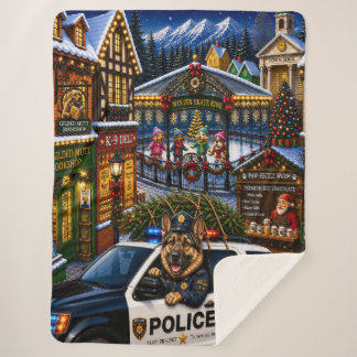 Couverture Sherpa Bergère Allemande Police Vacances 