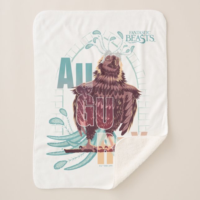 Couverture Sherpa Bêtes fantastiques Augurey (Devant)