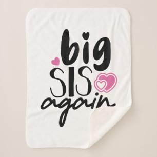 Couverture Sherpa Big Sis de nouveau