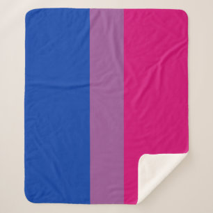Couverture Sherpa Bisexual pride