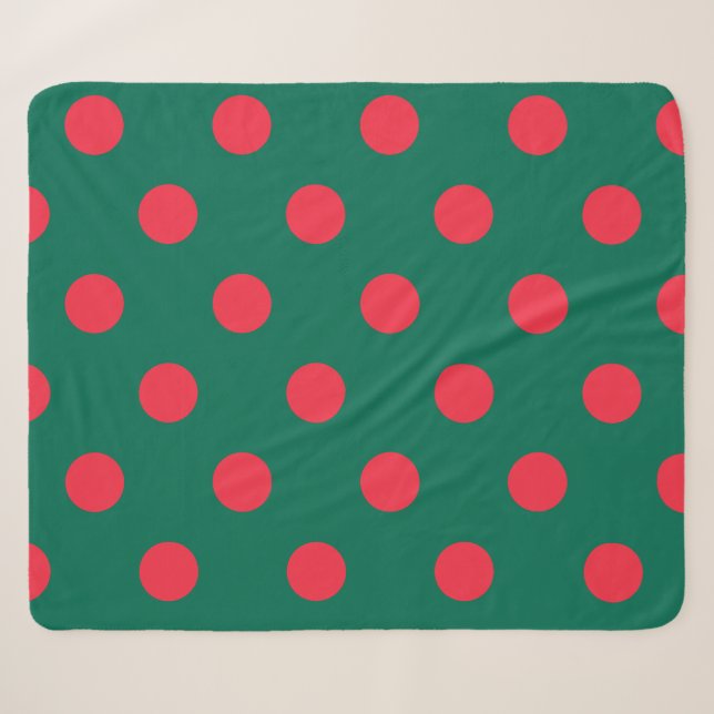 Couverture Sherpa Blanche Sherpa patriotique avec drapeau du Banglad (Devant (Horizontal))