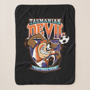 Couverture Sherpa Blason du Football Club Tasmanian Devil