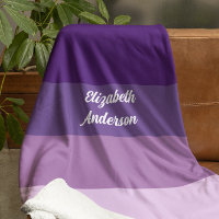 Blocage couleur violet bande horizontale