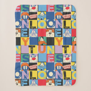 Couverture Sherpa Blocs de contrôle de caractères LOONEY TUNES™