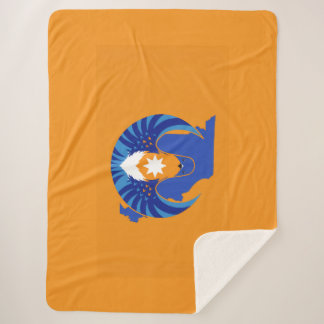 Couverture Sherpa Blue Wing Alliance Missouri Rebel Blanket 