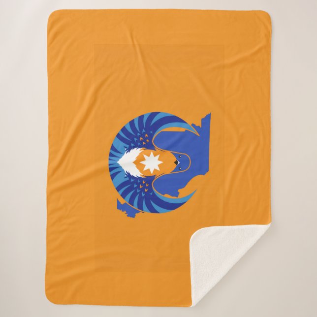 Couverture Sherpa Blue Wing Alliance Missouri Rebel Blanket  (Devant)